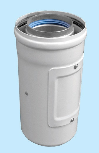 Trubka s revizním otvorem DN60/100, L-250mm, bílá - Al-koncentrická