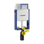Geberit montážní prvek Kombifix Eco pro závěsné WC, s nádržkou UP320, přední ovládání