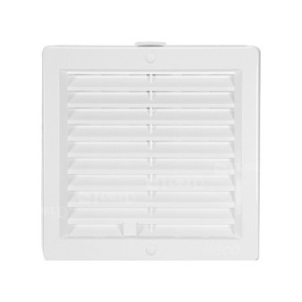 Větrací mřížka HACO 150x200mm se žaluzií bílá