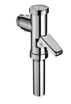 Schell Schellomat - Tlakový splachovač WC s páčkou, chrom 022380699