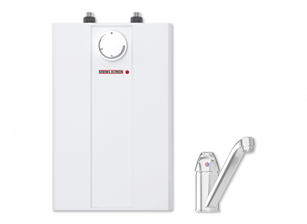 ESH 5 U-N Trend + tap, Malý elektrický beztlakový ohřívač vody, 5l pod umyvadlo, 230V, 2kW, s pá