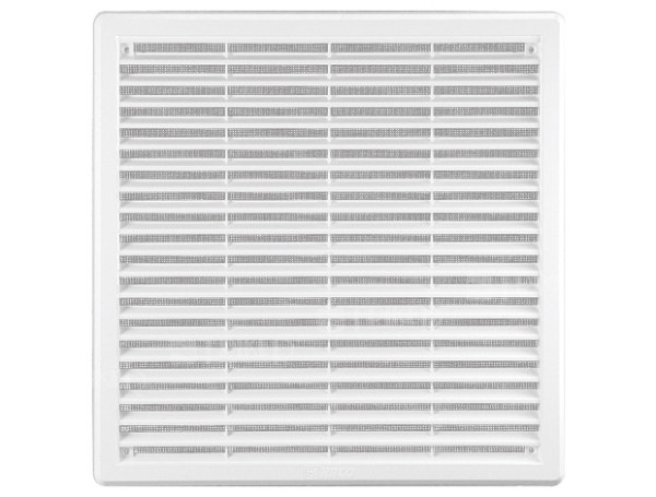 Větrací mřížka krycí HACO 300x300mm bílá