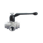 Kulový kohout trojcestný vrtání T 3/4' DN 20 Triflux