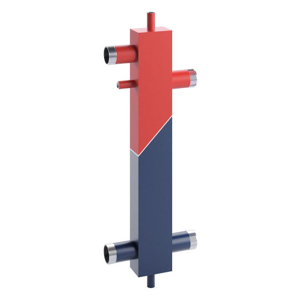 SINUS HVDT - sada 120/80, malý hydraulický vyrovnávač do 8.0 m3/h, 4 bar, 110 °C