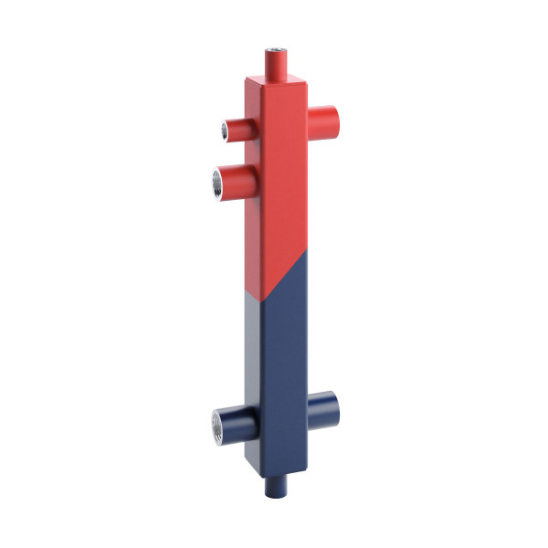 SINUS HVDT - sada 60/50, malý hydraulický vyrovnávač do 3.0 m3/h, 4 bar, 110 °C