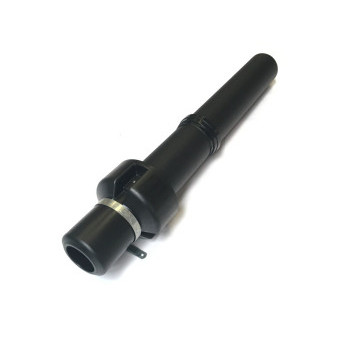 BRILON střešní koncovka koaxiální DN125/80, standardní délka, PP černá