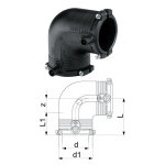 GF Elektrokoleno 90° d 63