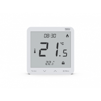 TECH EU-R-9S PLUS Drátový pokojový termostat pro L-9r