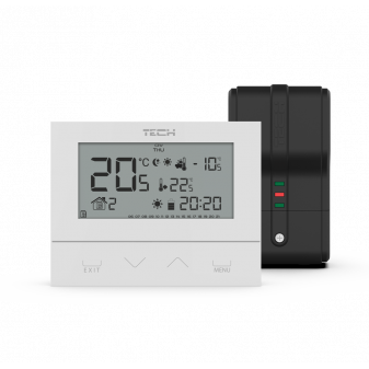 TECH EU-292 V2 Bezdrátový pokojový termostat