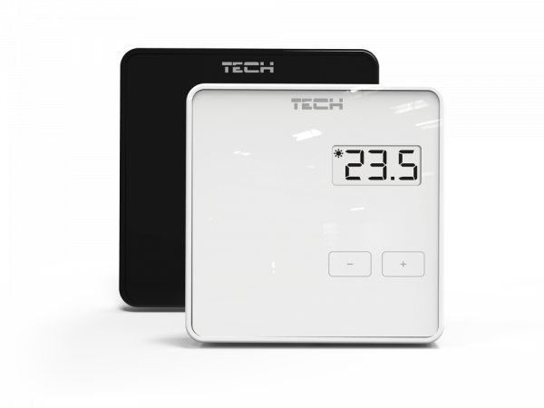 TECH EU-R-8b Bezdrátový pokojový termostat dvoupolohový (bílý)