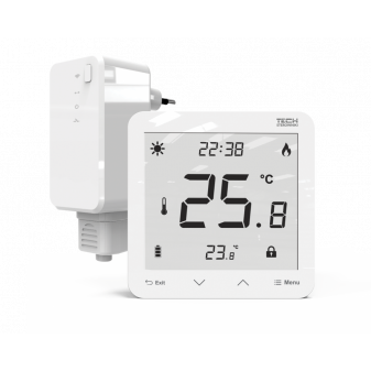 TECH EU-297 V2 Bezdrátový dvoupolohový pokojový termostat
