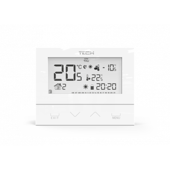 TECH EU-292 V3 Drátový pokojový termostat