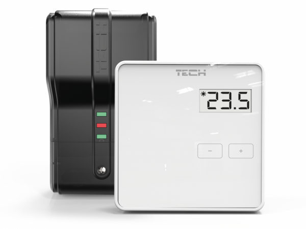 TECH EU-294 V2 Bezdrátový dvoupolohový pokojový termostat (zap/vyp)