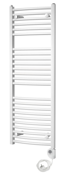ISAN Grenada Radius elektrický 1535 / 500 700W bílá, koupelnový radiátor regulátor mini
