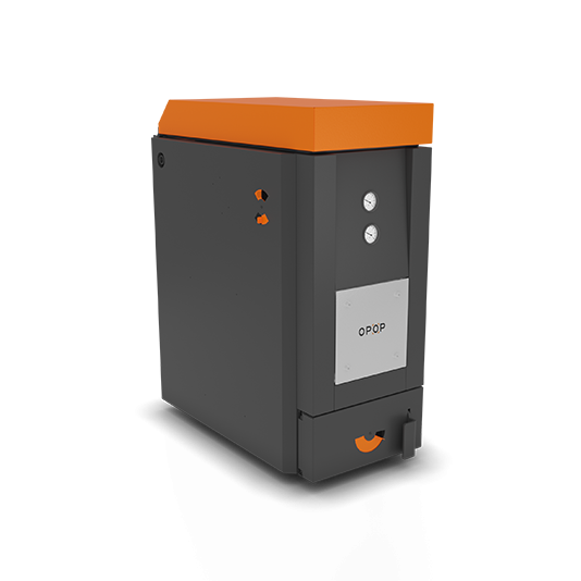 kotel OPOP H416EKO-U 16kW na hnědé uhlí, ocelový