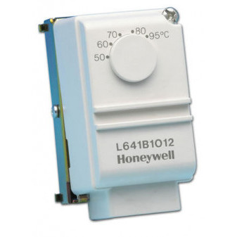 Honeywell L641B1012 příložný termostat 50-95°C,příložný termostat k čerpadlu
