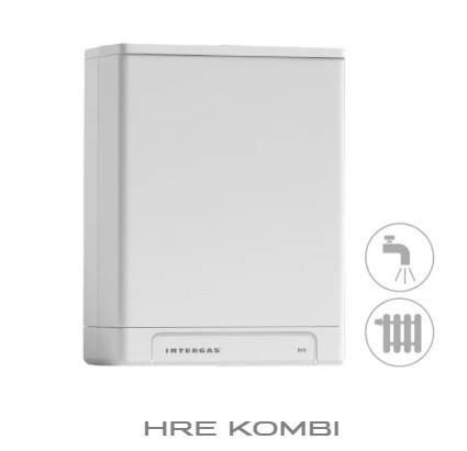 Intergas kotel kompakt kombi HRE 24/18 (ÚT 5,4-17,8 kW, TV 10,0 l/min při 40°C)