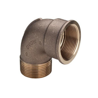 koleno Viega 90° 1/2' (1) červený bronz