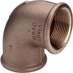 koleno Viega 90° 3/4' (2) červený bronz