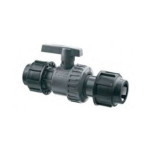 Ventil PP-S 32mm svěrný