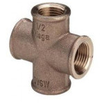 kříž Viega 1' červený bronz