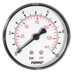 manometr G1/4'x0-10bar zadní pr.63mm