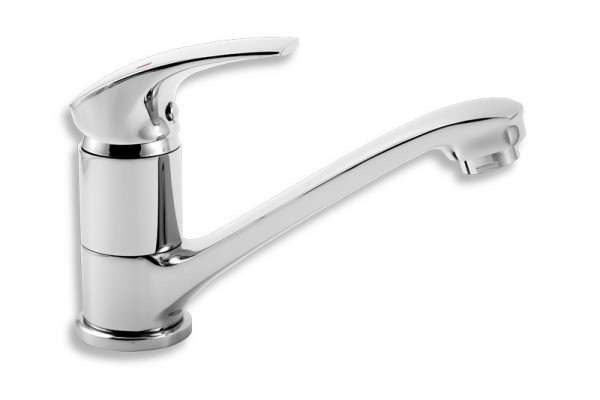 baterie METALIA 57 umyvadlová a dřezová stojánková, chrom .