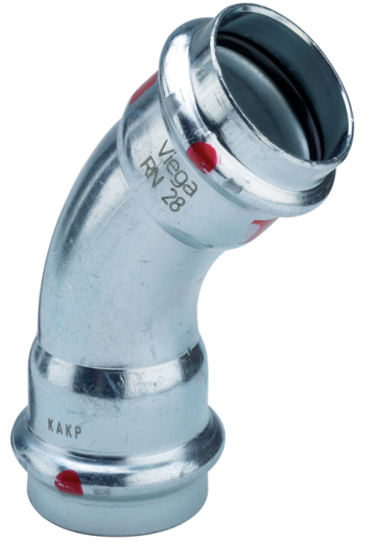 oblouk prestabo 35 / 45° i-i Viega m.1126