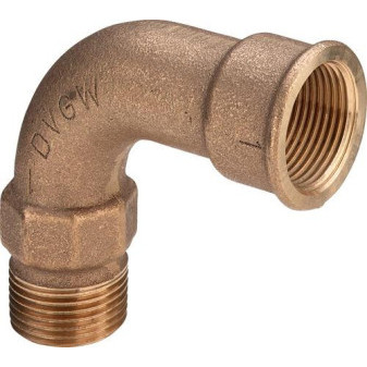 Oblouk Viega 5/4' (1) červený bronz m.3001