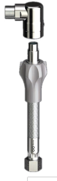 Flexira xConnect Gas Premium plynová hadice, 1500mm, Rp1/2', DN12+657TAE