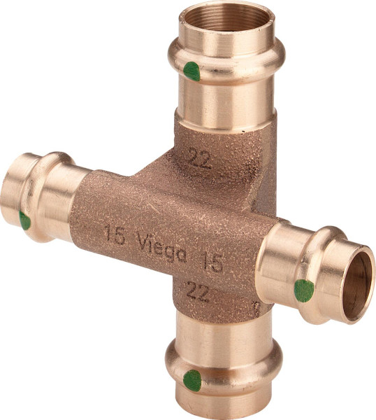Viega křížová tvarovka profipress 28x15 m.2248
