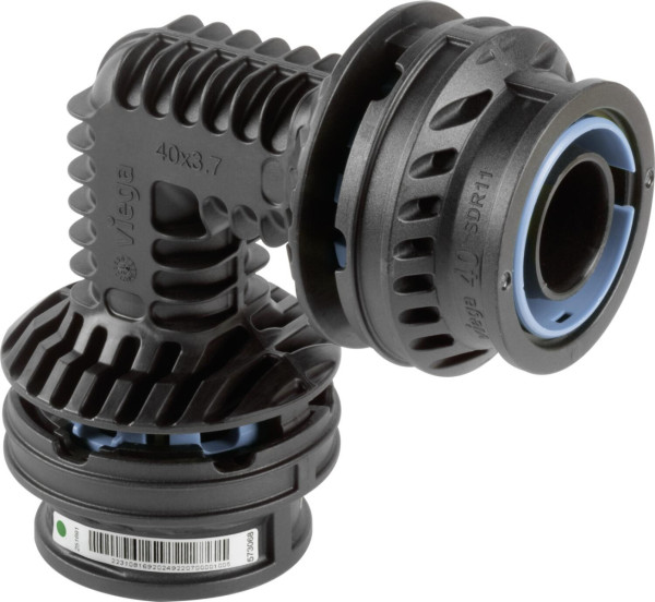 Viega Geopress K-oblouk 90°s SC 32 plast/černá m.9716TW