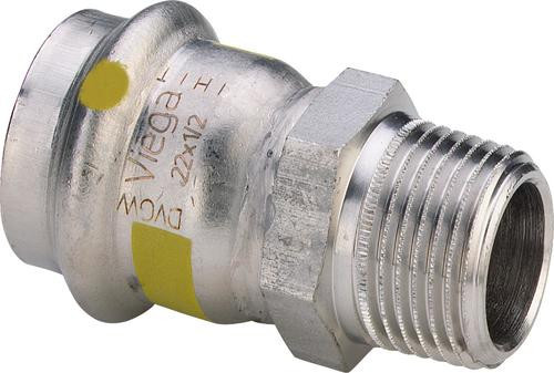 Viega Sanpress Inox G-přechodový kus d 15, R1/2' m.0211