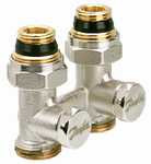 Danfoss RLV-KS šroubení H přímé vč. redukcí 1/2'x3/4' 003L0220
