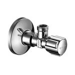 Schell Comfort - Rohový regulační ventil chrom 1/2' x 3/8' 052120699