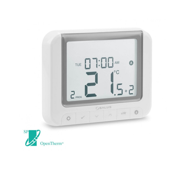 SALUS RT520 termostat týdenní Open-therm programovatelný, 0-230V, 0,25° C, 3A