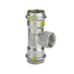 Viega Sanpress Inox G-T-kus 22x1/2x22 m.0217.2