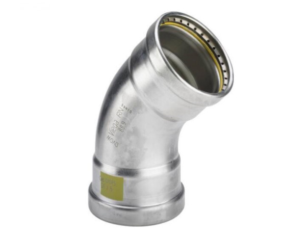 Viega Sanpress Inox G XL-oblouk 45° d 88,9  m.0226XL