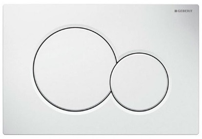 Geberit ovládací tlačítko Sigma01, bílá 115.770.11.5