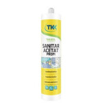 Silikon sanitární TEKASIL Acetát 300ml bílá RAL9016