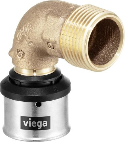 Viega Smartpress oblouk 90° přechod 16x1/2' vně.záv m.6714