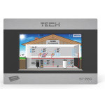 TECH EU-280 drátový pokojový termostat RS