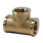 T-kus mosaz 3/4'