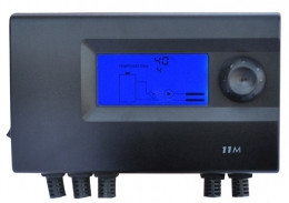 TC 11M+ termostat digitální s intelig. řízením top. systému, 2xčidla, 10-110°C, 1,0°C