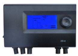 TC 11M termostat digitální s intelig. řízením top. systému, 2xčidla, 10-80°C, 1,0°C