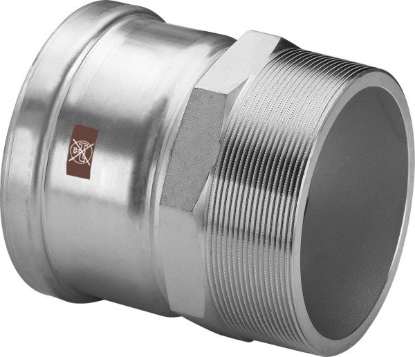 Viega Temponox přechodka s SC 76,1 x 2 1/2  vně m. 1711XL