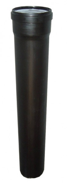 Trubka černá DN80, L-1000mm, UV-PP-kondenzační