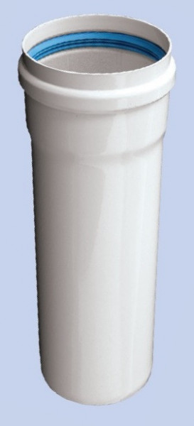 Trubka DN80/1000mm, bílá(černá) - Al