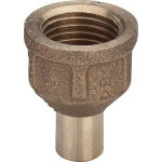 Viega přechod Cu zásuvný 18x1/2' vni. z. m.94246G