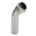 Viega Sanpress Inox oblouk 18 / 45° ai m.23261
